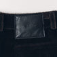 pony-like short pants/darkbrown