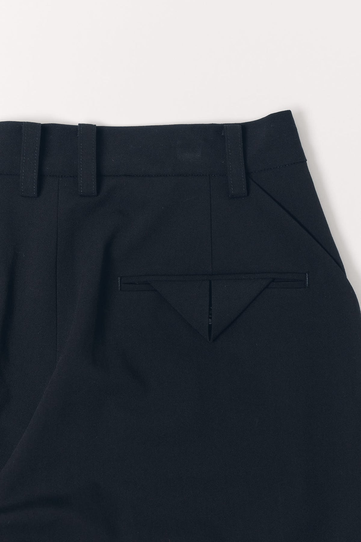 double hem fur trousers(unisex)/blackfur
