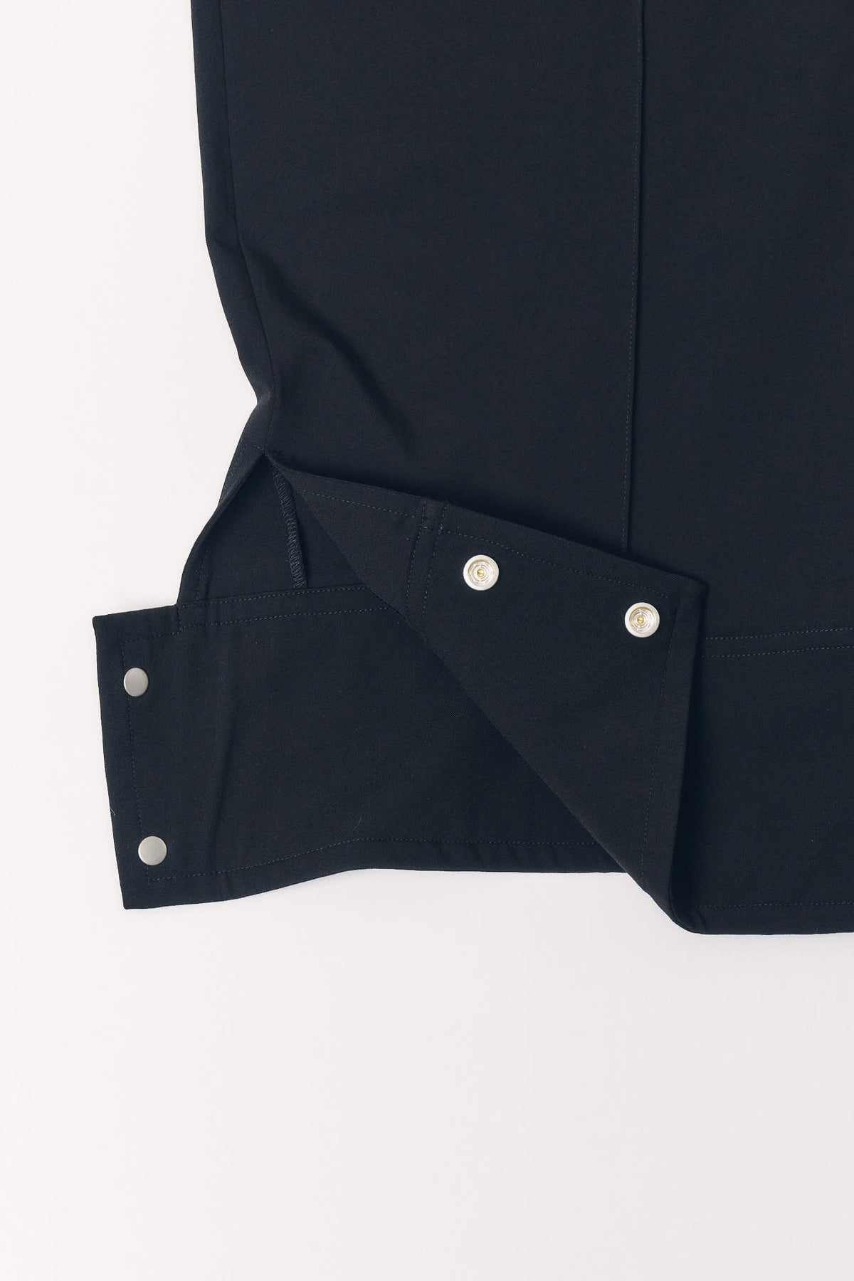 double hem trousers(unisex)/black