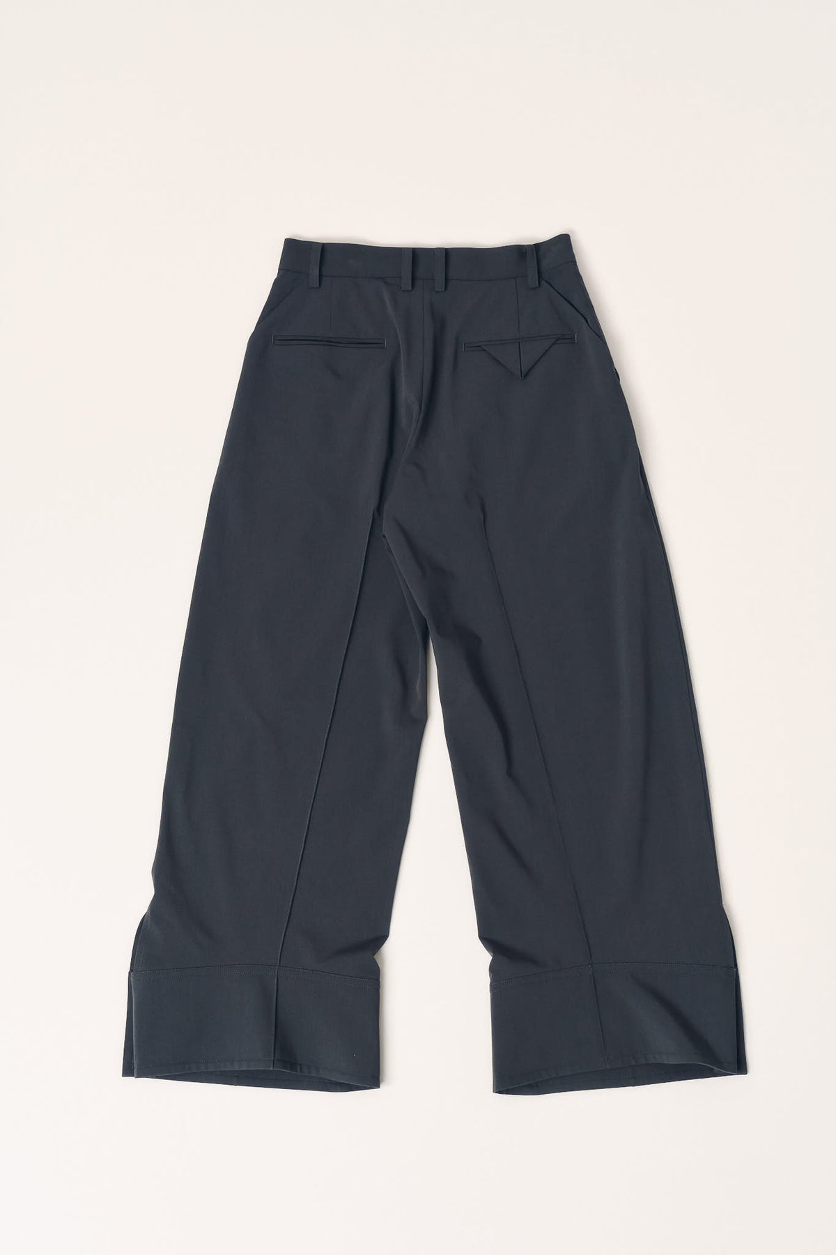 double hem trousers(unisex)/gray