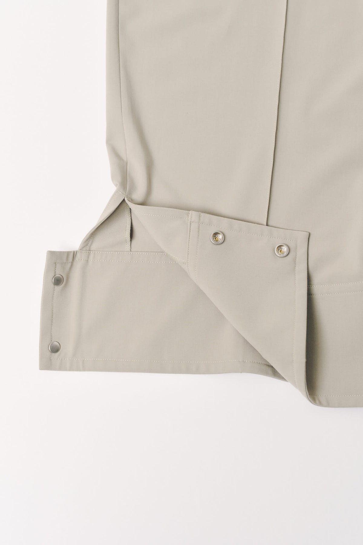 double hem trousers(unisex)/sandbeige
