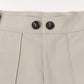 double hem trousers(unisex)/sandbeige
