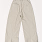 double hem trousers(unisex)/sandbeige