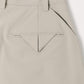 double hem trousers(unisex)/sandbeige