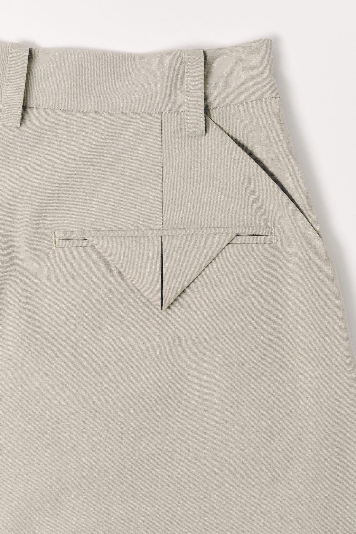 double hem trousers(unisex)/sandbeige
