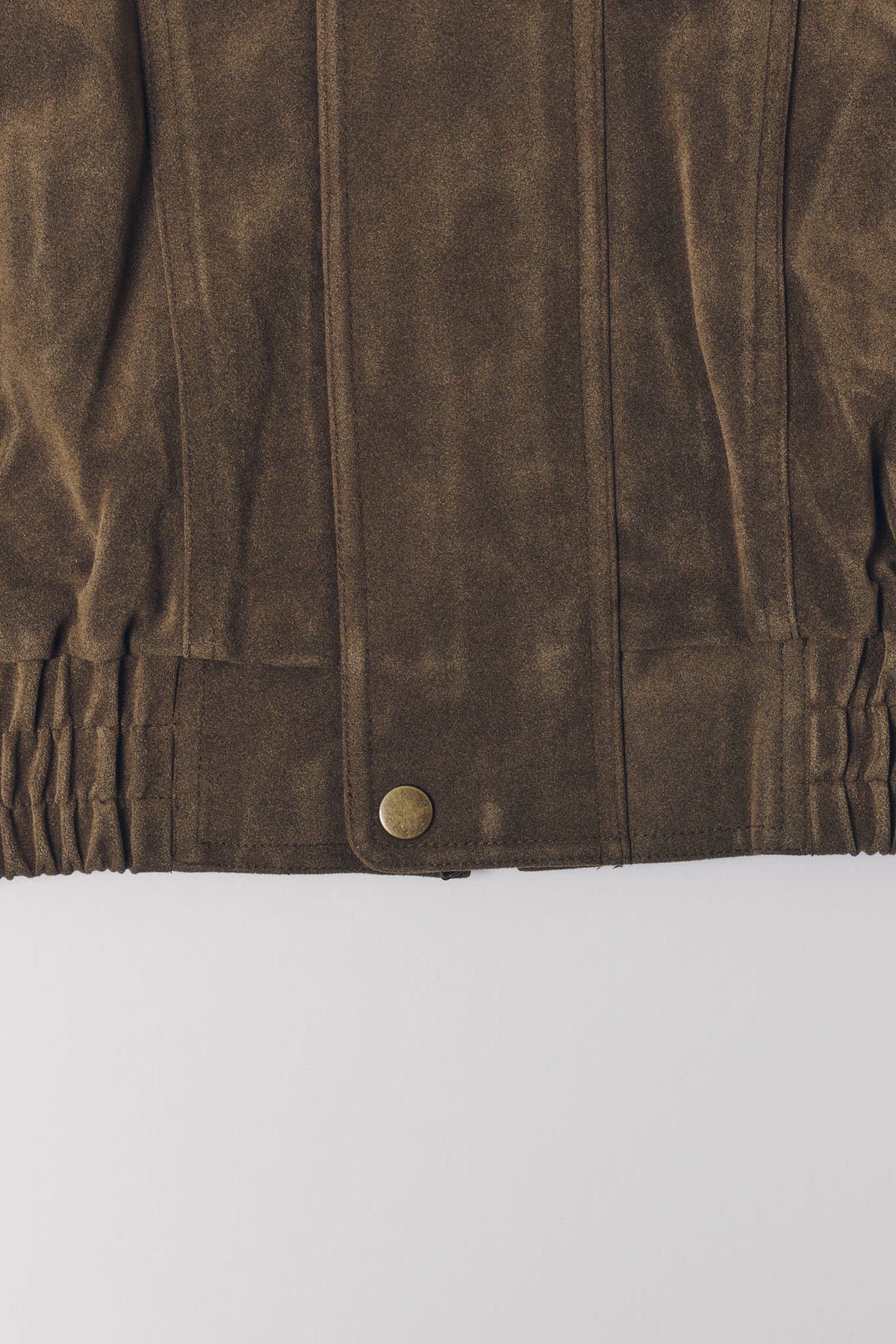 suede blouson(unisex)/brown