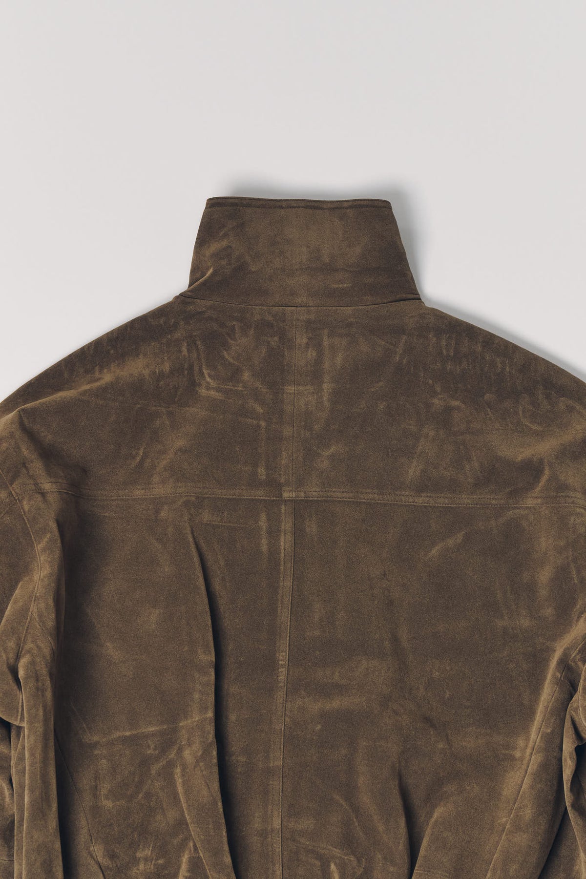 suede blouson(unisex)/brown
