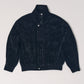 suede blouson(unisex)/black