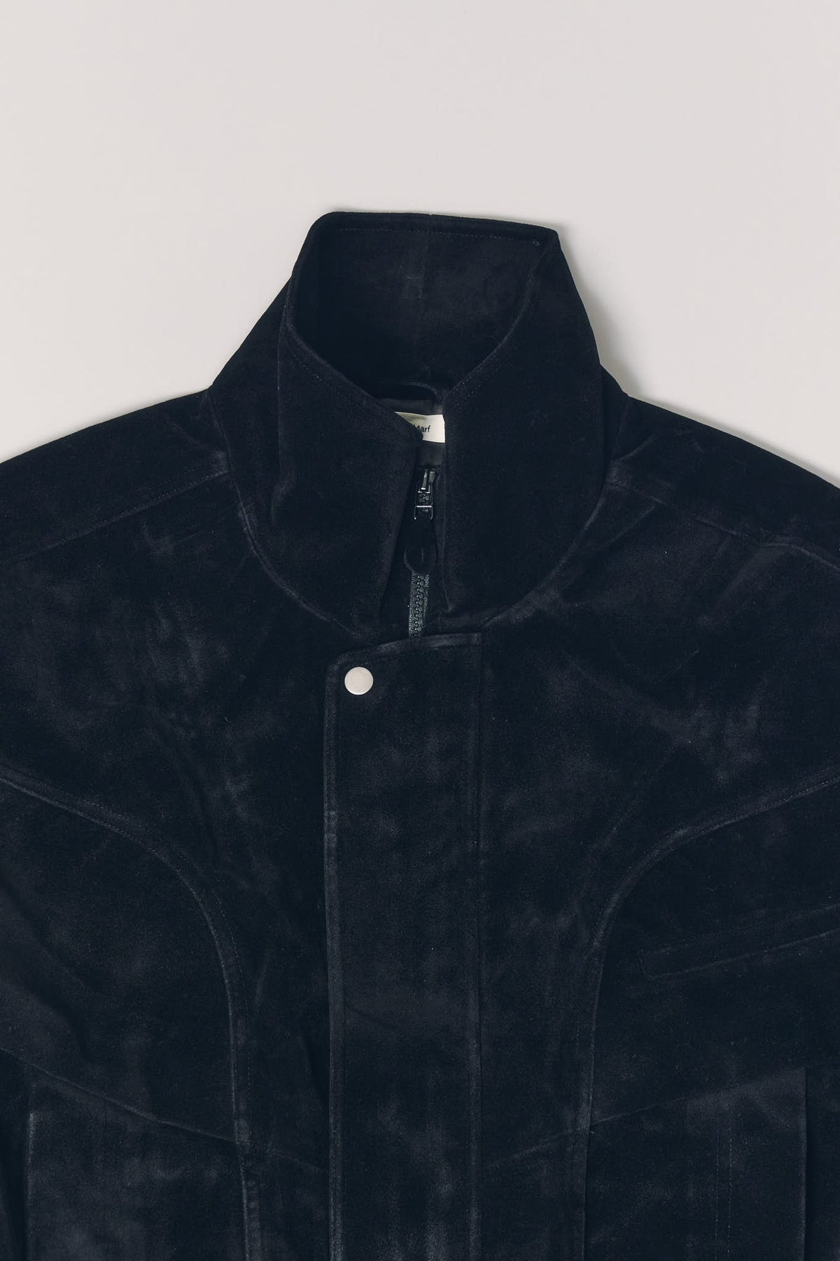 suede blouson(unisex)/black