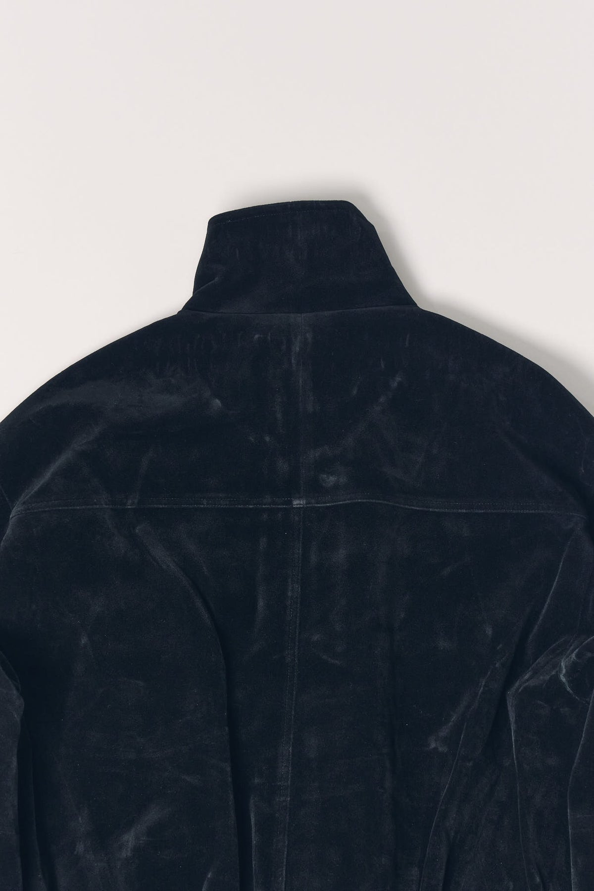 suede blouson(unisex)/black