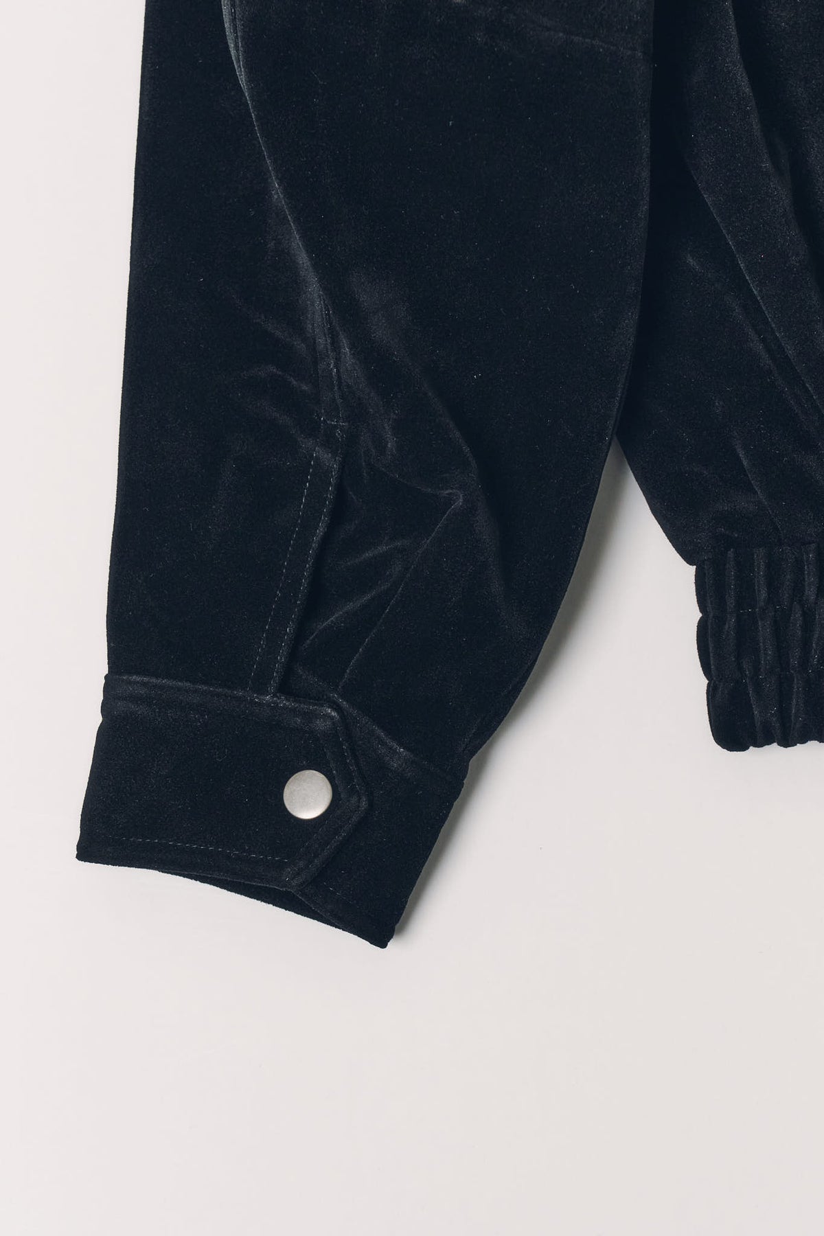 suede blouson(unisex)/black