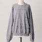 message sweatshirt(unisex)/gray
