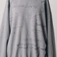 message sweatshirt(unisex)/gray