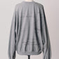 message sweatshirt(unisex)/gray
