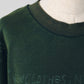message sweatshirt(unisex)/green