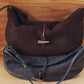 toggle suede bag/2color