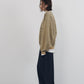 message sweatshirt(unisex)/beige