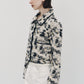 cropped gobelin shirt/black
