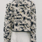 cropped gobelin shirt/black