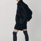pony-like blouson(unisex)/darkbrown