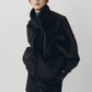 pony-like blouson(unisex)/darkbrown