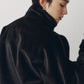 pony-like blouson(unisex)/darkbrown