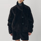 pony-like blouson(unisex)/darkbrown