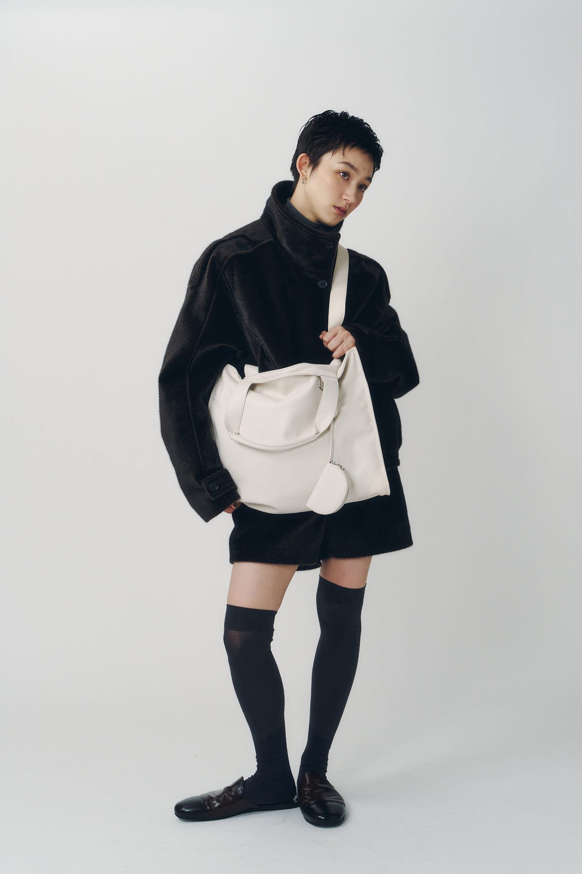 2way loose shoulder bag/2color