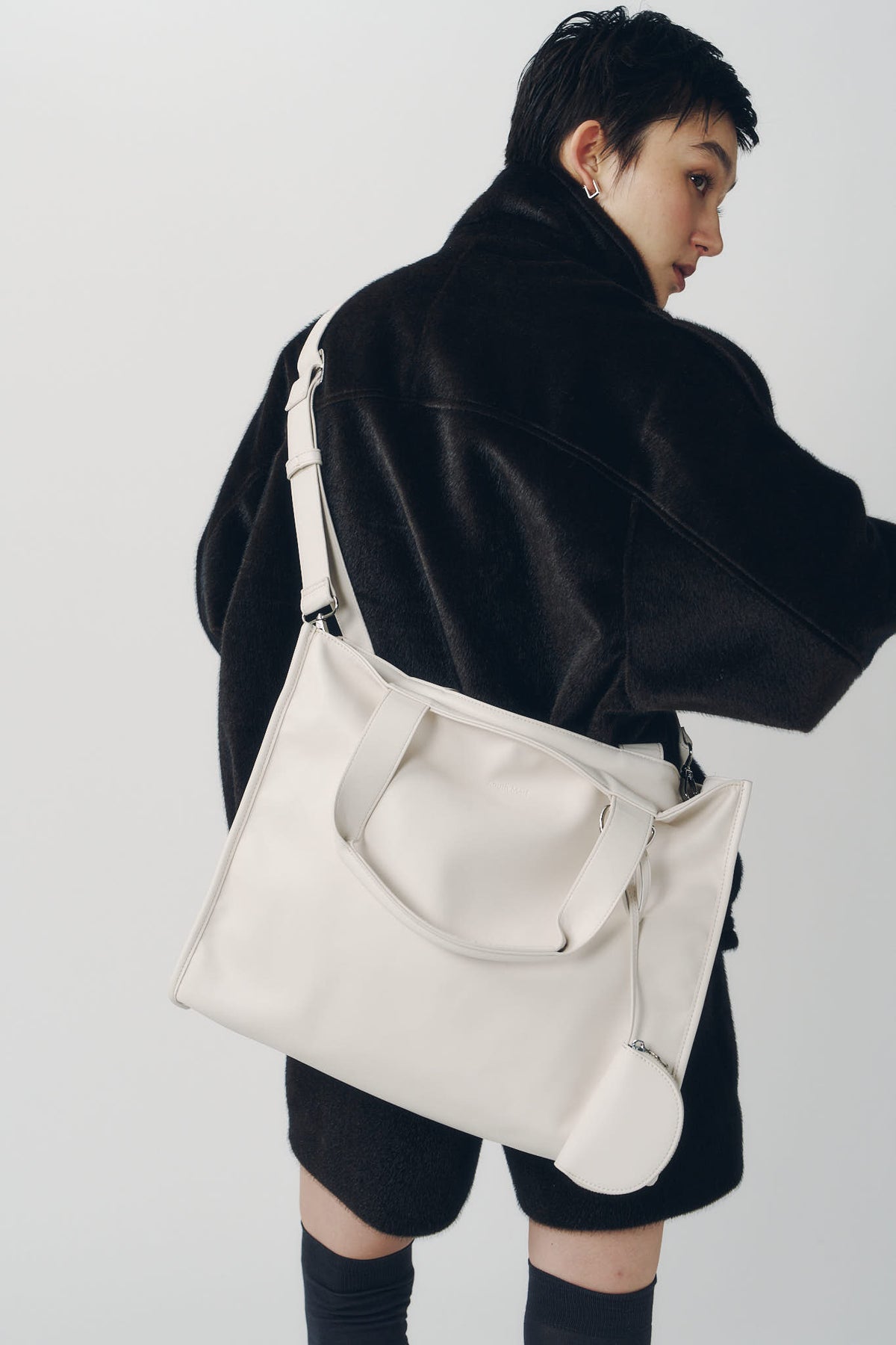2way loose shoulder bag/2color