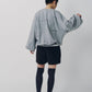 message sweatshirt(unisex)/gray