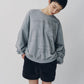 message sweatshirt(unisex)/gray