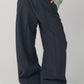 double hem trousers(unisex)/gray