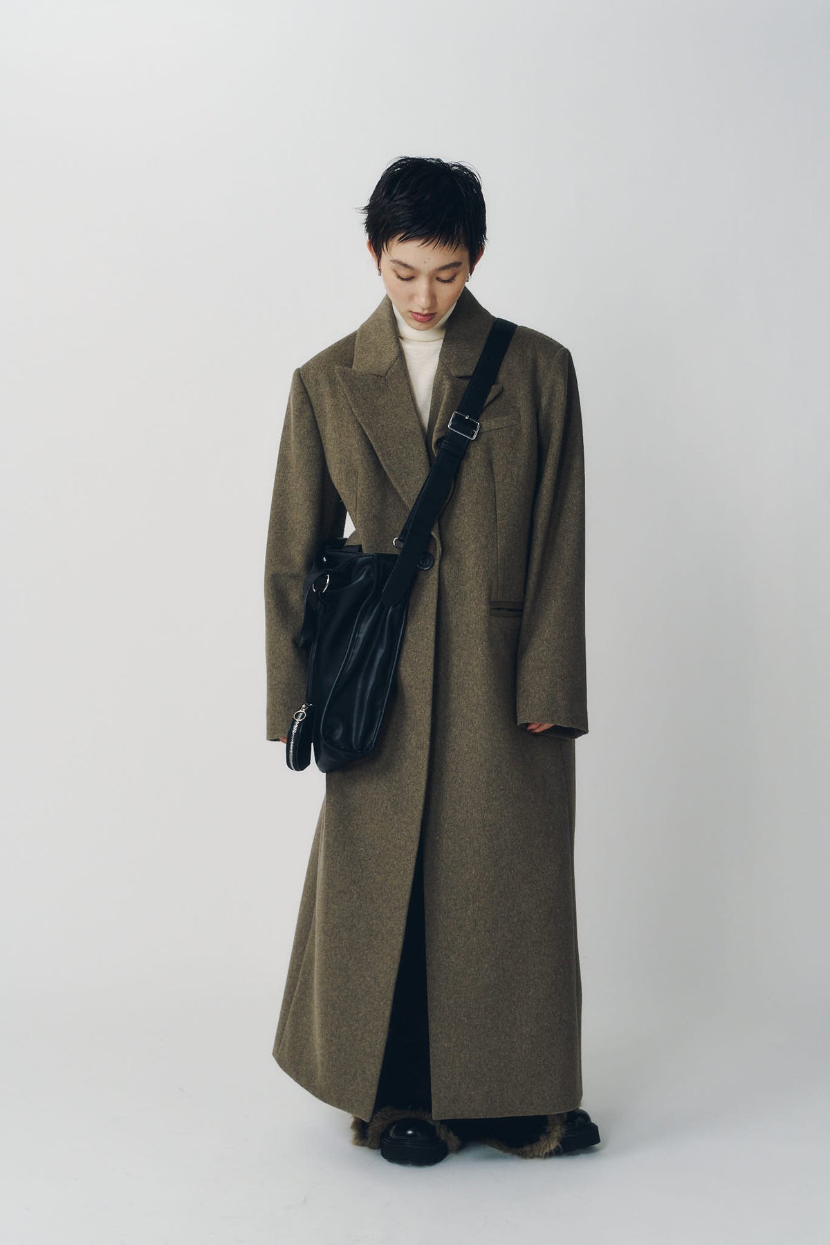 2way loose shoulder bag/2color