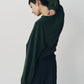 message sweatshirt(unisex)/green