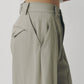 double hem trousers(unisex)/sandbeige