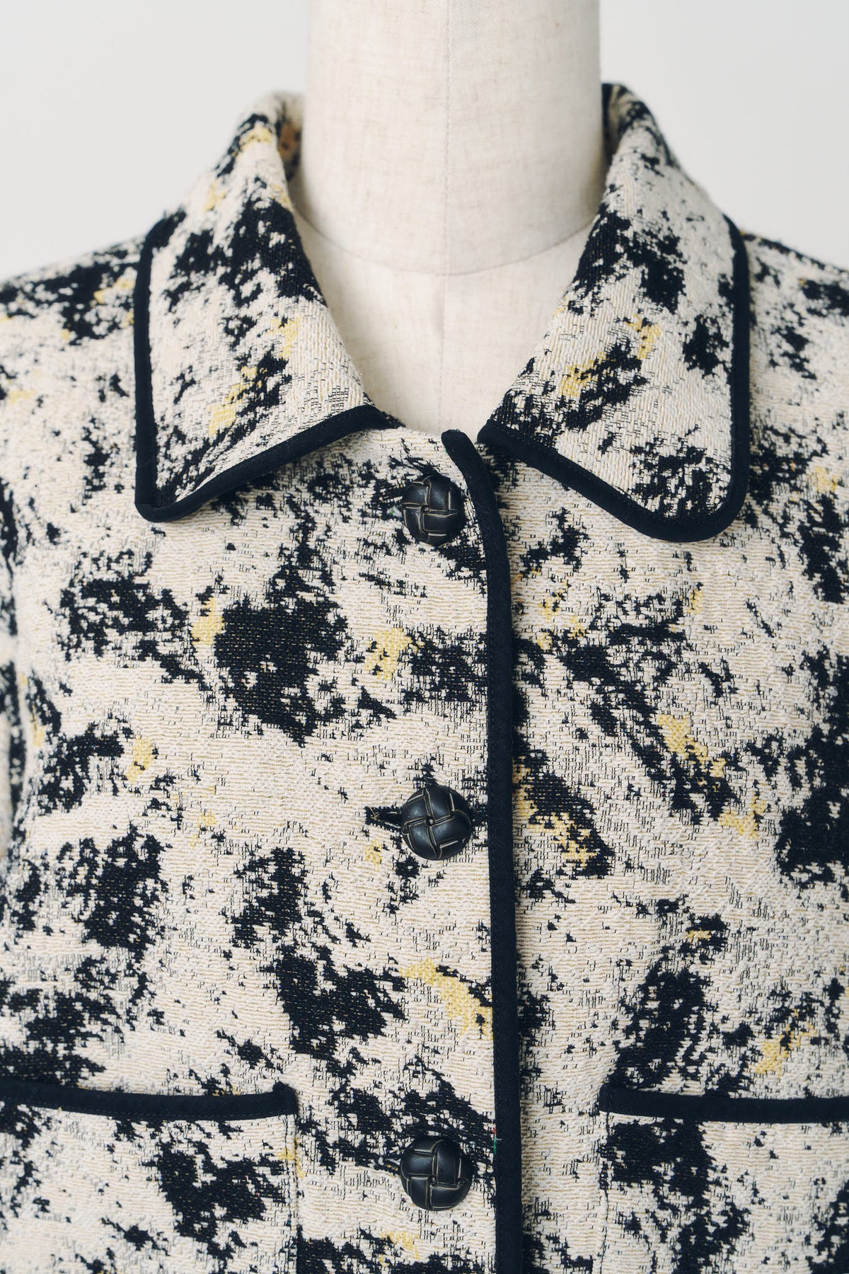 cropped gobelin shirt/black