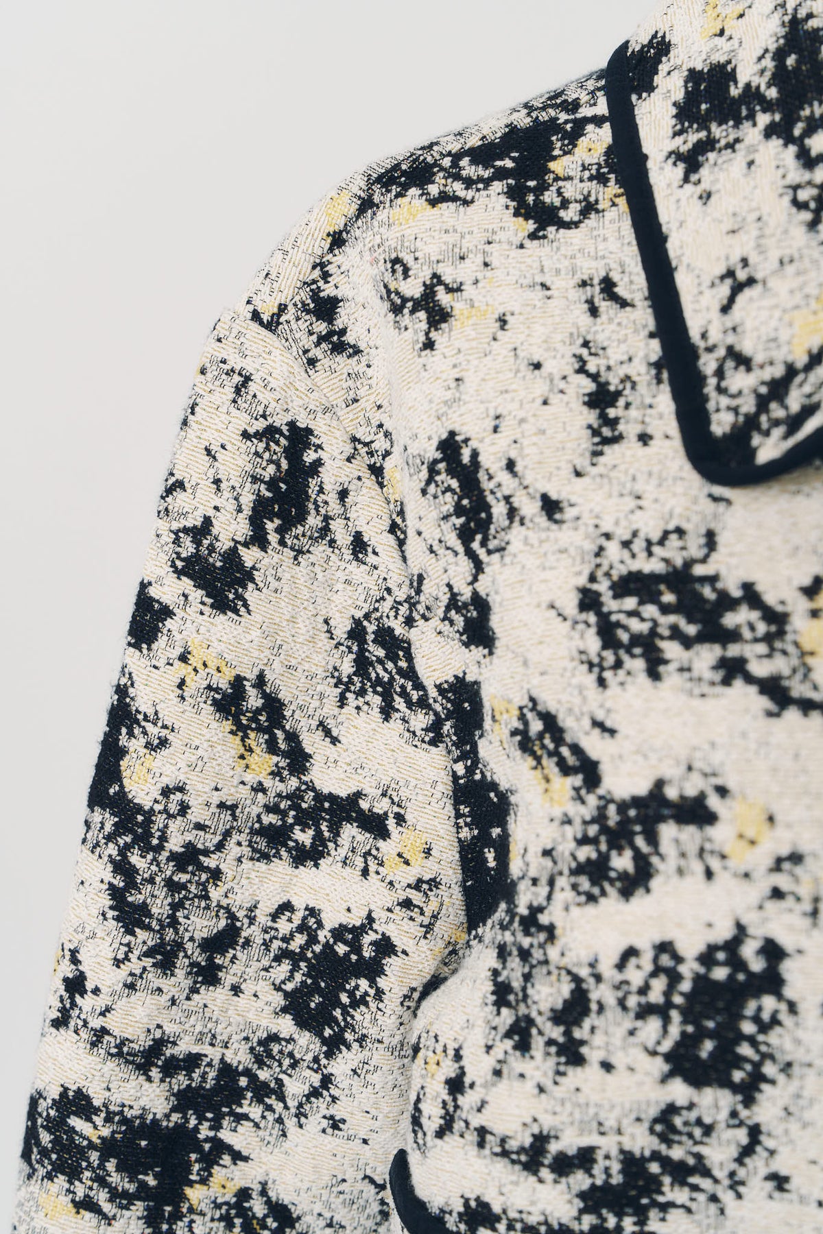 cropped gobelin shirt/black