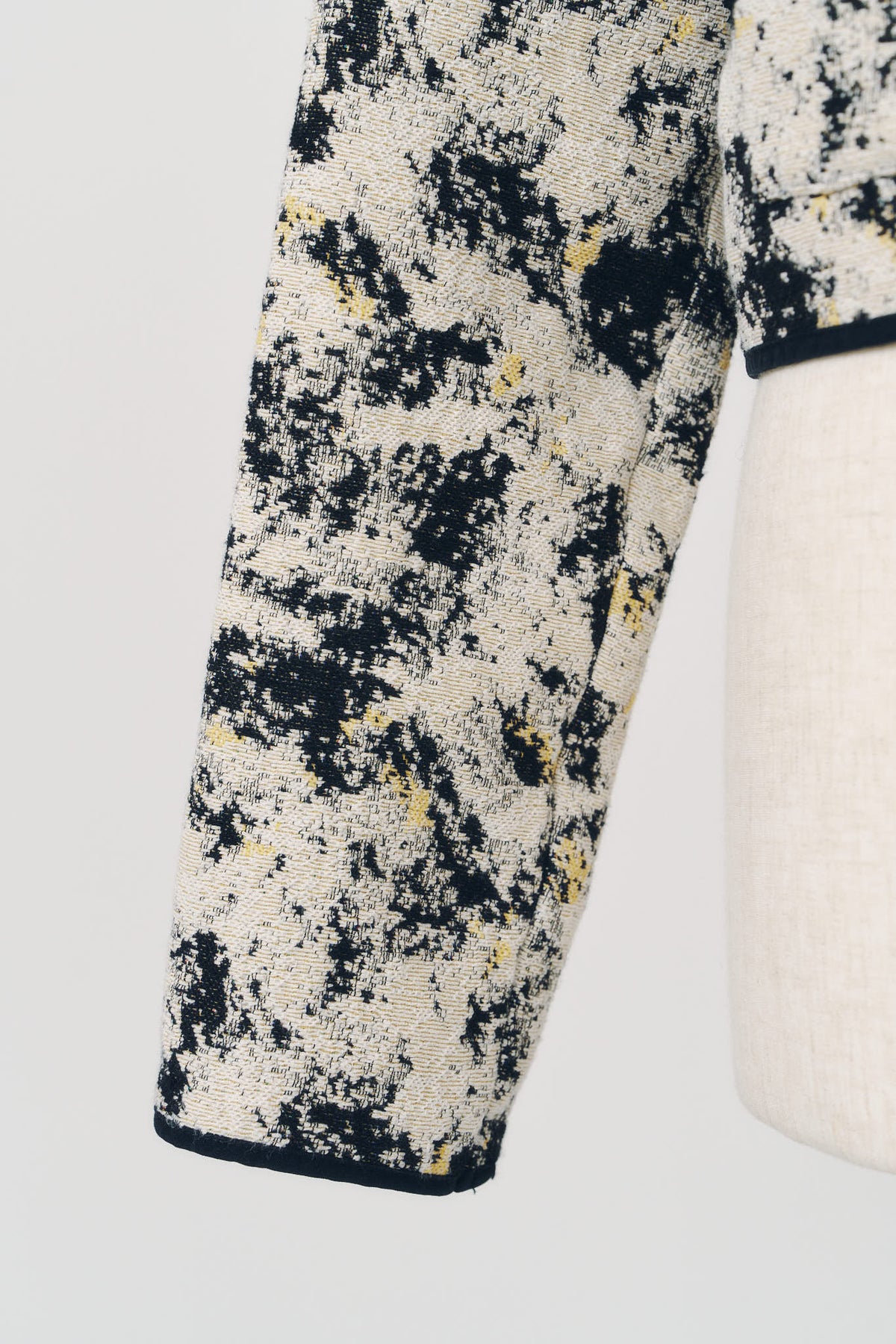cropped gobelin shirt/black
