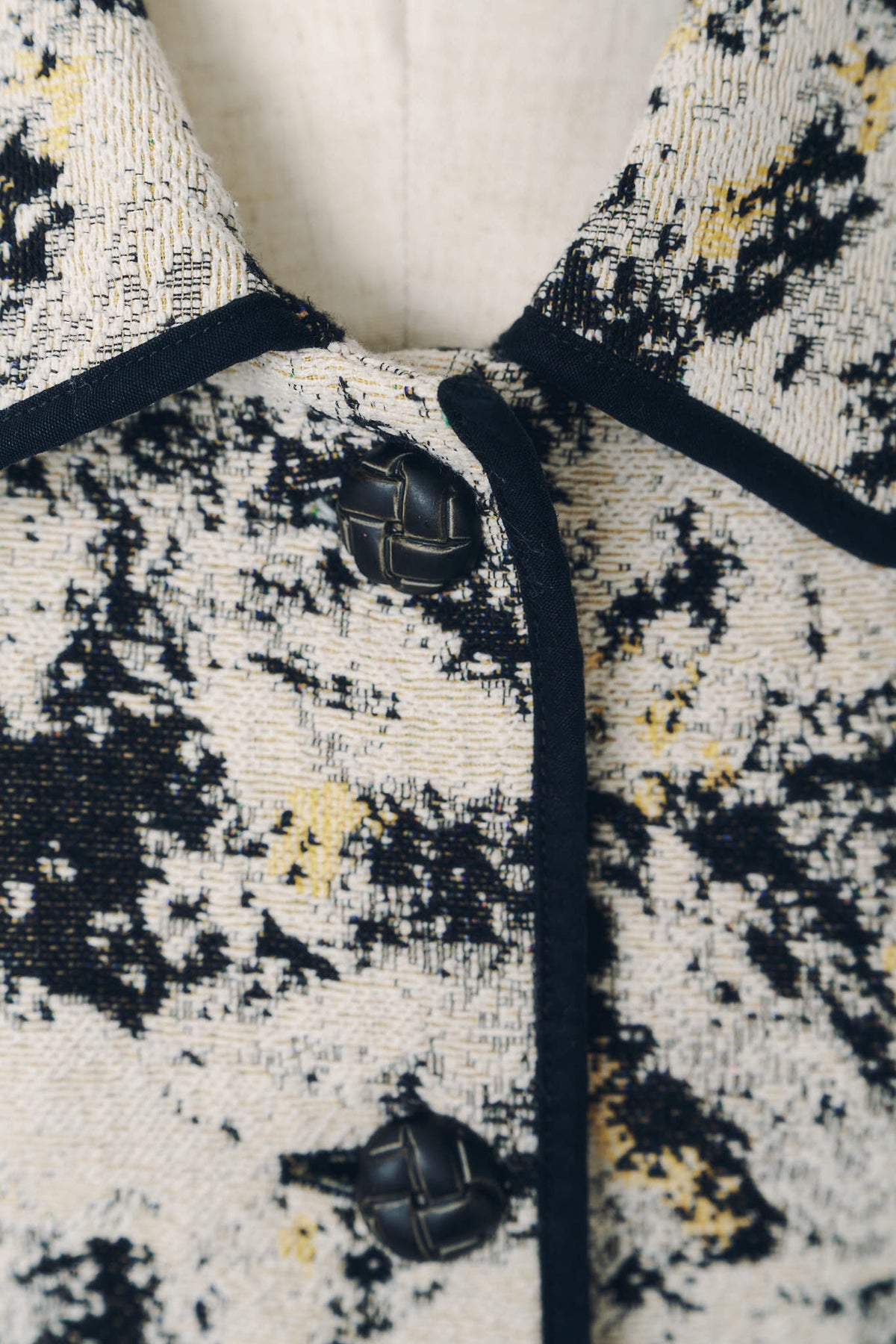 cropped gobelin shirt/black