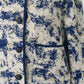cropped gobelin shirt/blue