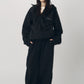 switching boa pants(unisex)/black