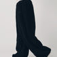 switching boa pants(unisex)/black