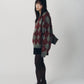 argyle knit(unisex)/red