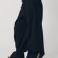 double hem fur trousers(unisex)/blackfur