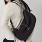 toggle suede bag/2color
