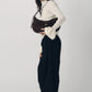 toggle suede bag/2color