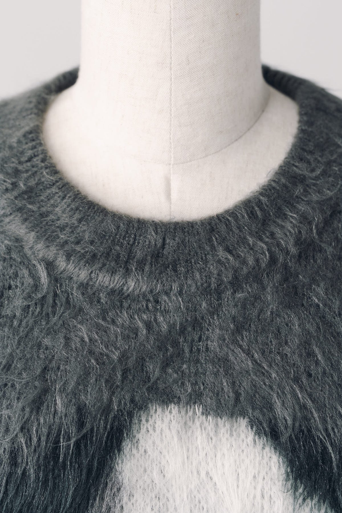 dalmatian shaggy knit(unisex)/gray