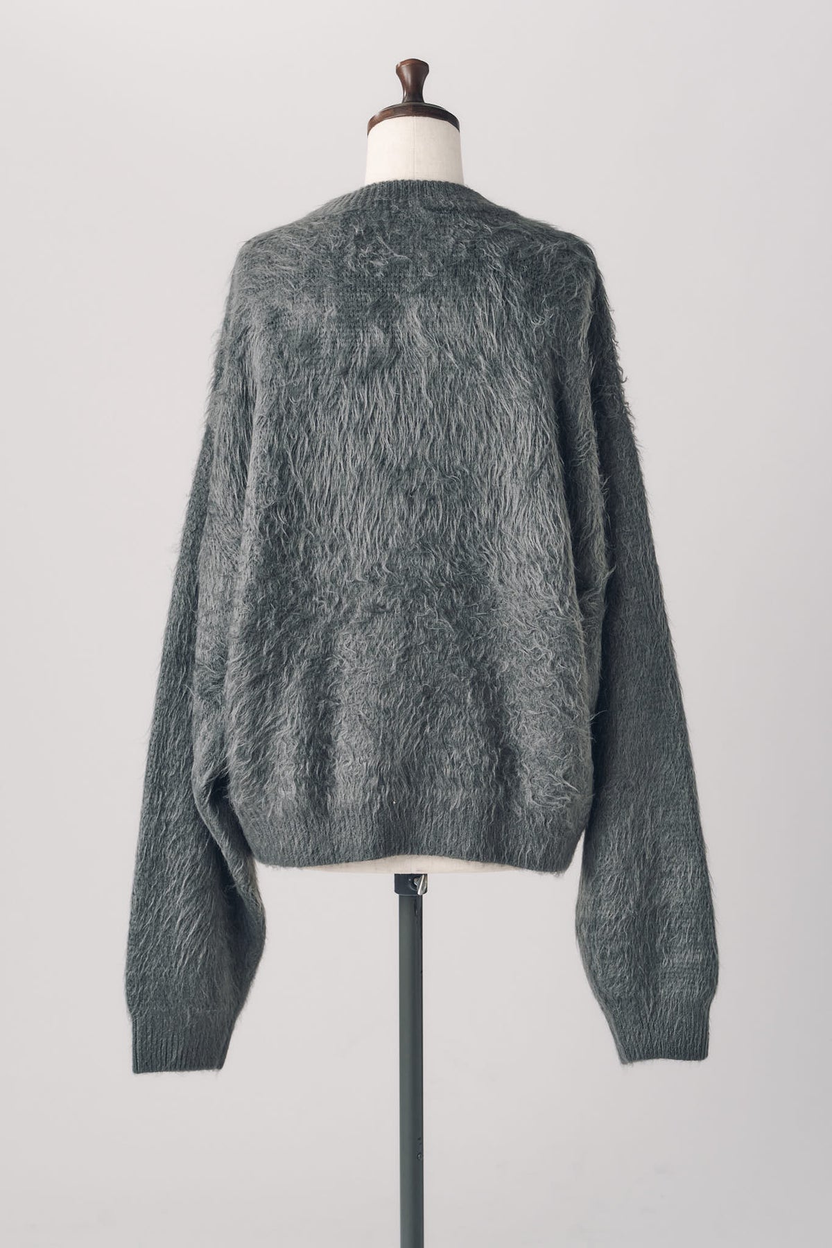dalmatian shaggy knit(unisex)/gray