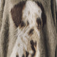 dalmatian shaggy knit(unisex)/beige