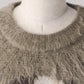dalmatian shaggy knit(unisex)/beige